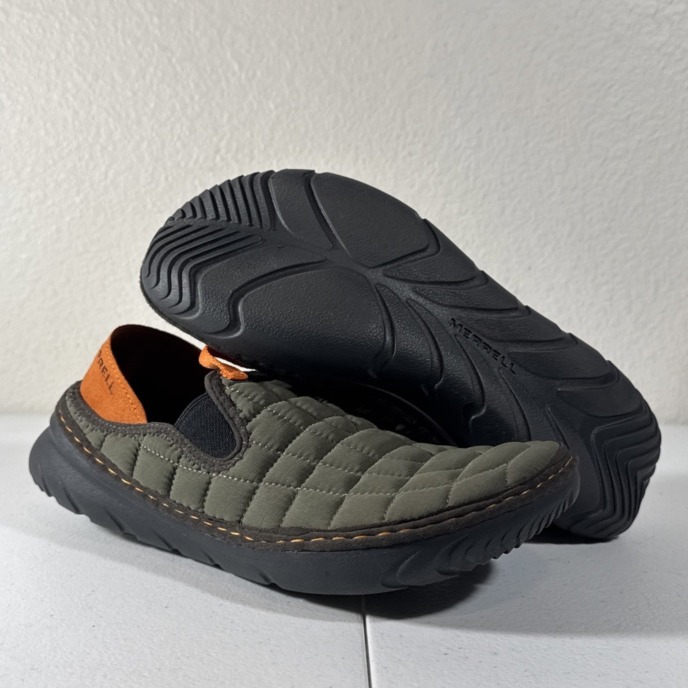 Merrell Slipper Hut Moc Shoes Men's 7 Nylon Slip Ons Packable Rip Stop Cabin